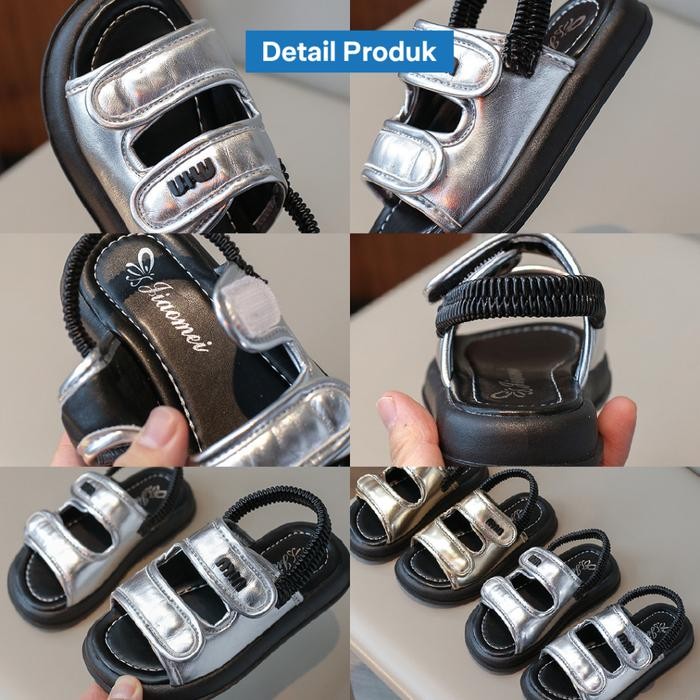 LAPAGO - Sepatu Sandal Velcro Anak Laki Perempuan Casual Model Usia 3 - 12 Tahun Type MKE