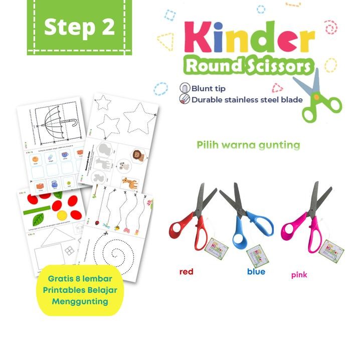 

ID KINDER ROUND SCISSOR GUNTING ANAK UJUNG TUMPUL