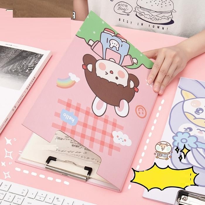 

ID PAPAN UJIAN A4 BUKA TUTUP PAPAN JALAN ADA COVER PENUTUP CLIPBOARD ALAT TULIS GANS-ST0508