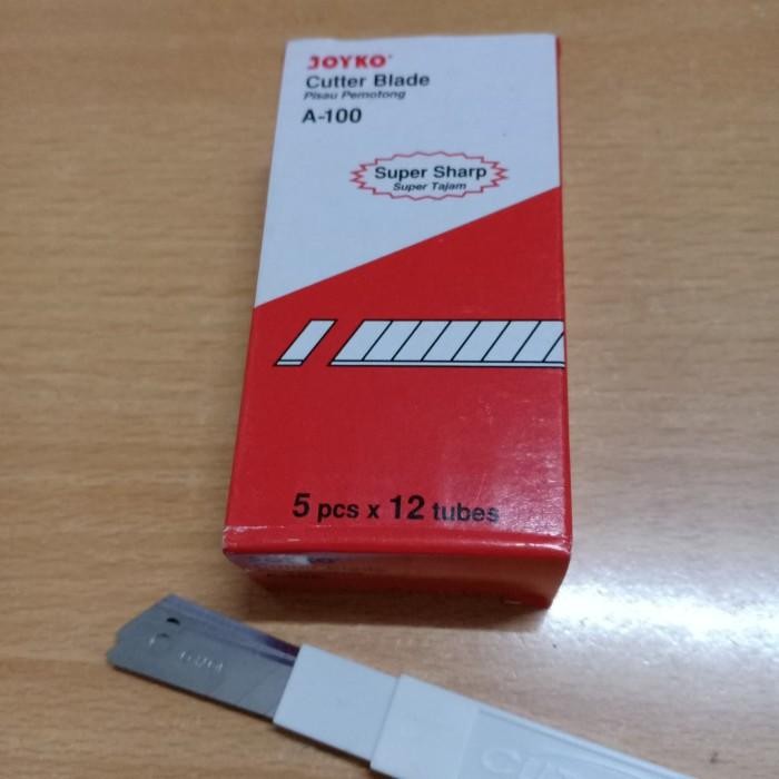 

ID ISI CUTTER KECIL A-100 JOYKO ISI 12 TABUNG