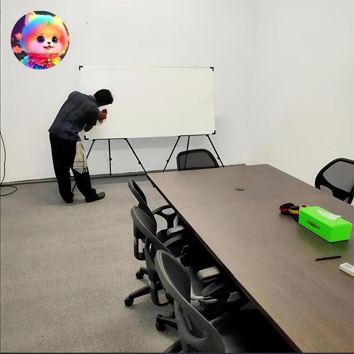 

ID STANDING WHITE BOARD TRIPOD ACRELIK FOTO LUKIS