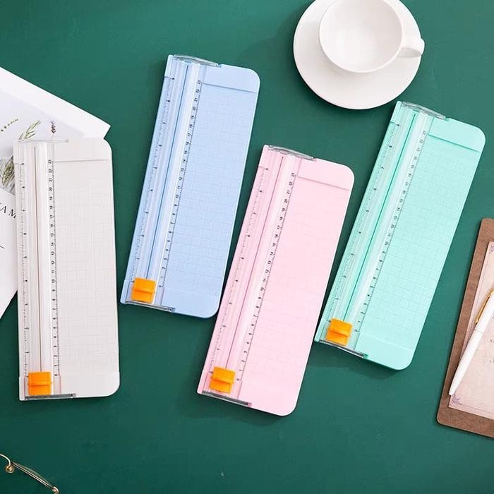 

ID ALAT PEMOTONG KERTAS PORTABLE A4 A5 - MINI PAPER TRIMMER CUTTER A5