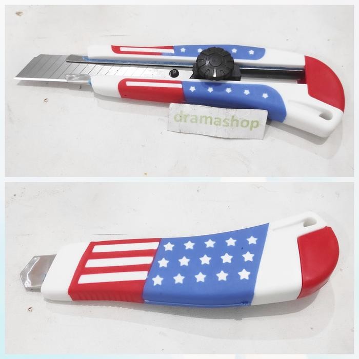 

ID PISAU CUTTER KATER GAGANG LAPIS KARET MOTIF UNIK USA AMERIKA