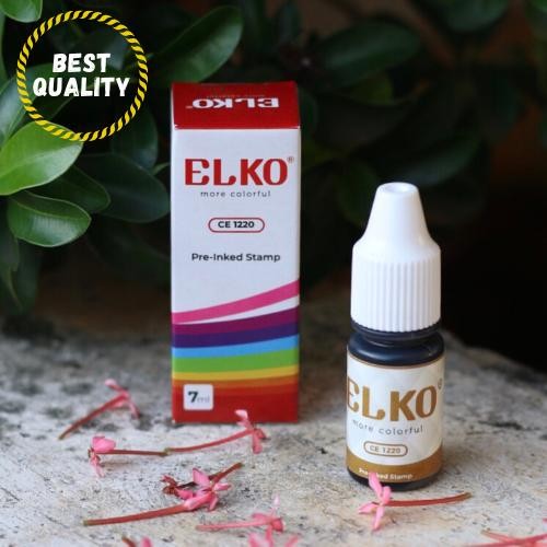 

ID TINTA STEMPEL FLASH WATERPROOF ELKO EMAS 7 ML UNTUK KERTAS