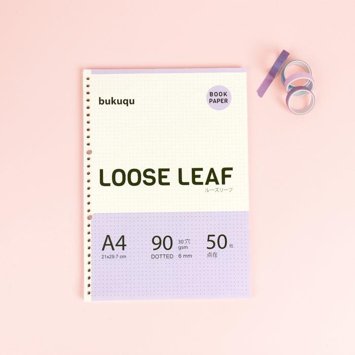 

KOIC Bookpaper Loose Leaf A4 - Dotted By Bukuqu