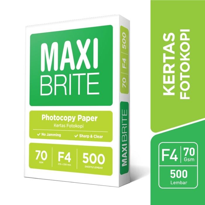

KOIC Maxi Brite Photocopy Paper 70Gsm F4 Per Rim - Mbr Pc 70 F4
