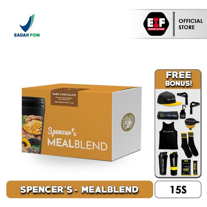 

spencer mealblend multigrain isi 4 box meal replacement diet sehat stok terbatas