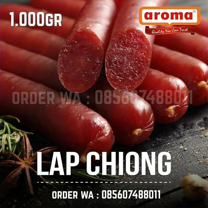 

aroma lap chiong sosis cina babi non halal 1kg stok terbatas