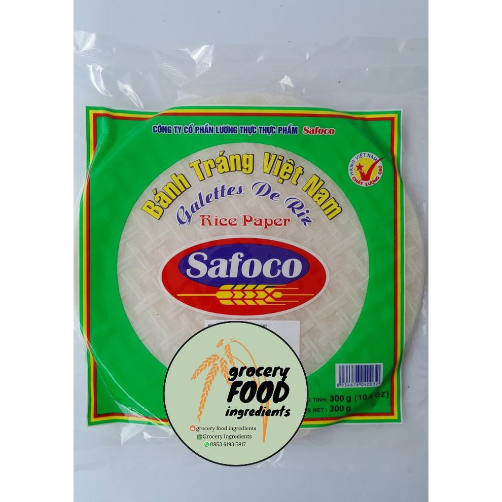 

rice paper vietnam 300gr - kulit lumpia ukuran 22cm stok terbatas