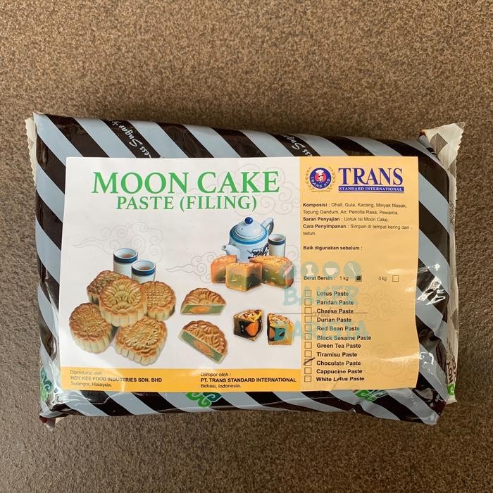 isian mooncake / mooncake filling trans chocolate paste 1 kg stok terbatas