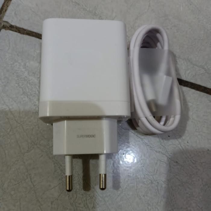 Charger Oppo Copotan A57 A74 A76 A95 A96 Super Vooc 33 Watt Kode 1273
