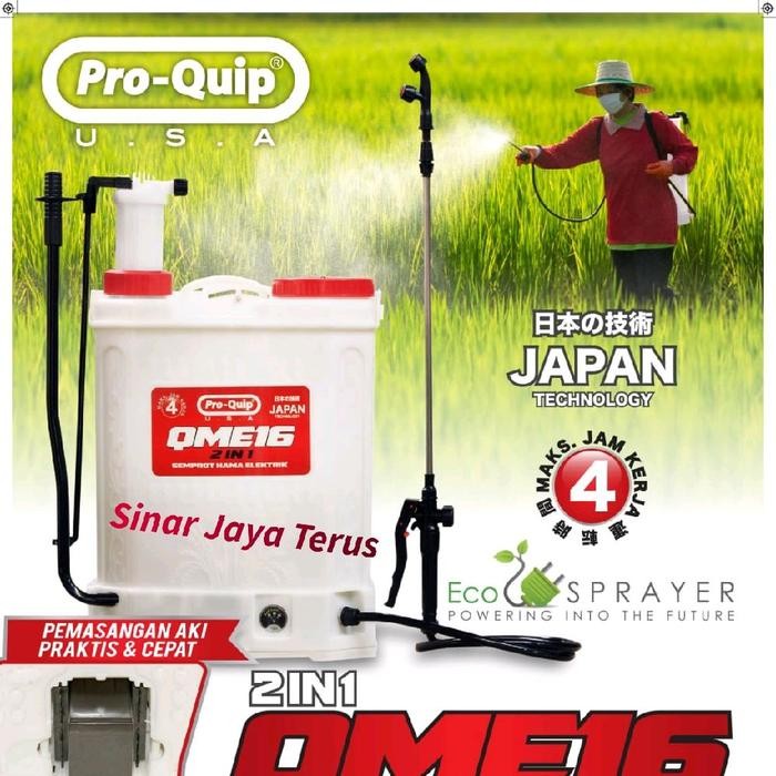 Sprayer Elektrik Pro Quip QME 16 Sprayer Elektrik dan Manual Sprayer Semprot Hama