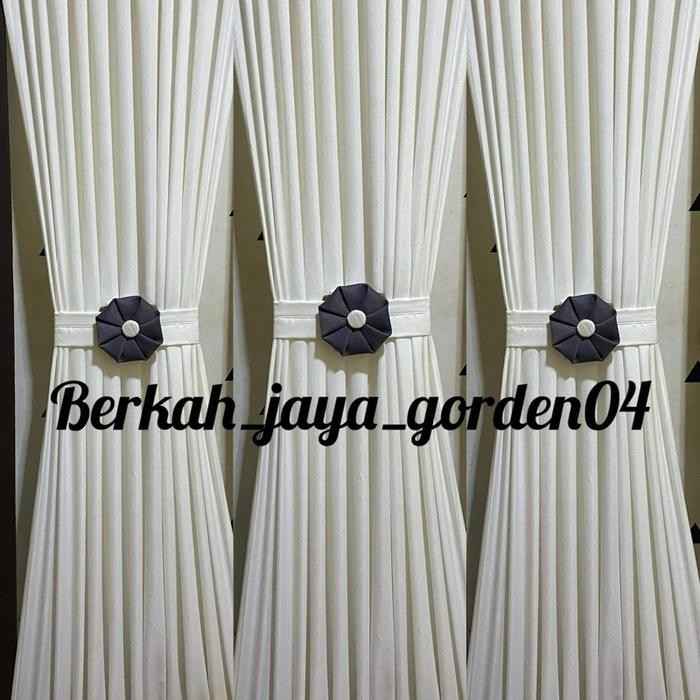 ASLI GORDEN MINIMALIS KUPU KUPU PUTIH TEBAL READY STOCK