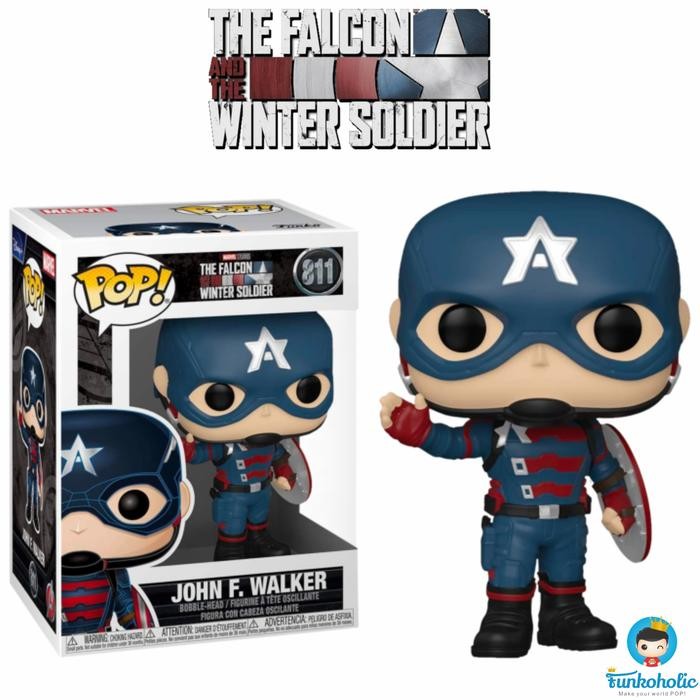 New Funko POP Marvel Falcon and The Winter Soldier John F Walker Figure
