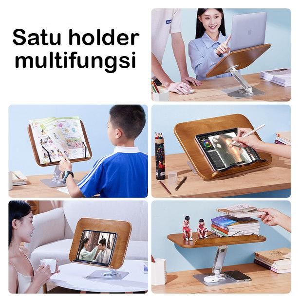 

Promo Penyangga Sandaran Buku Yd10 - Stand Reading Holder Lipat