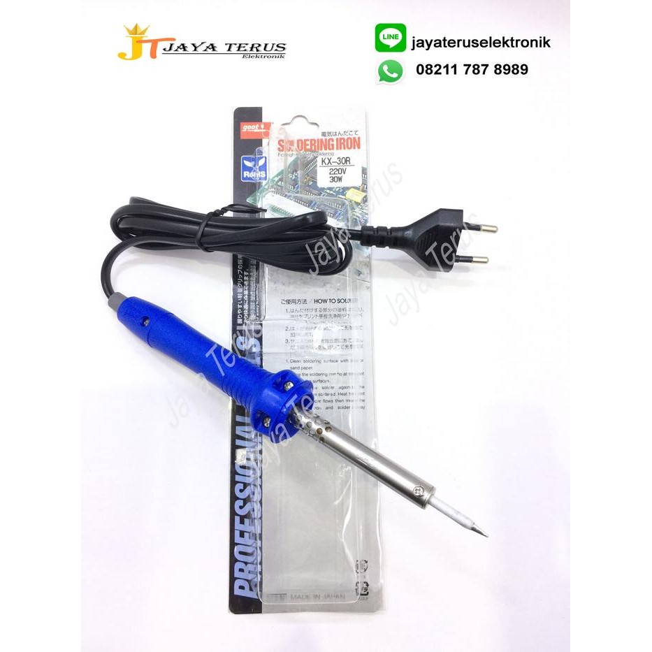 Solder Goot Kx-30 Original Japan (30Watt/30W)/ Solder Goot/ Solder 30W