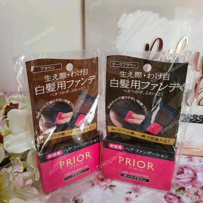 shiseido prior hair foundation original jepang
