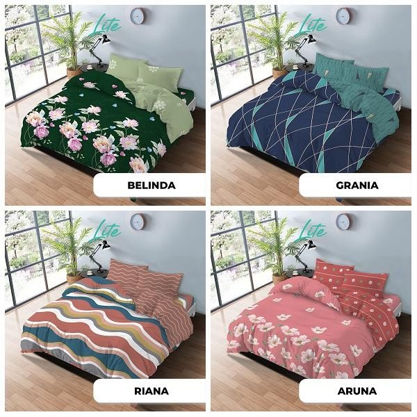 Turu Boss - Lite Bed Cover Set Sprei Flat Uk. 180X200