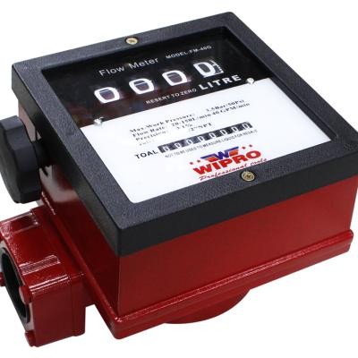 Baru Flow Meter 4 Digit Wipro 1.5 Inch / Meteran Solar