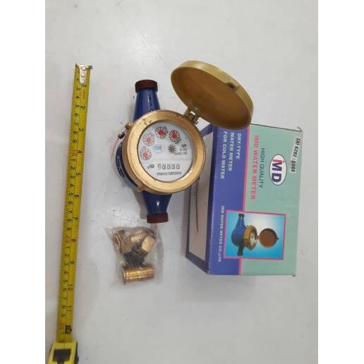 Baru Meteran Air Pdam / Meter Air Sni Asli / Flow Meter Air Minum Murah
