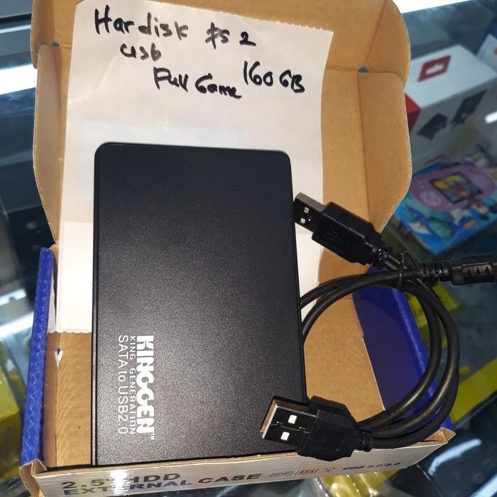 SIAP KIRIM HARDISK PS2 160GB ISI GAME LENGKAP