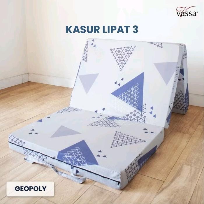 Turu Boss - Kasur Lipat 3 Kasur Busa Extra Bed 180X80Cm By Vassa Bedding Furniture