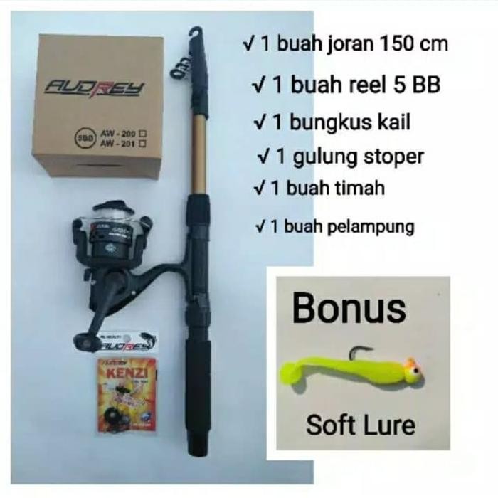 Set Pancing Murah Alat Pancing Joran Reel Pake (TERBAIK) (TERBARU) (TERMURAH)