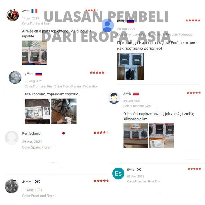 Kampas Rem Untuk Motor Kymco People One 125I 125 I 16-20 High Quality Oem Sperpart