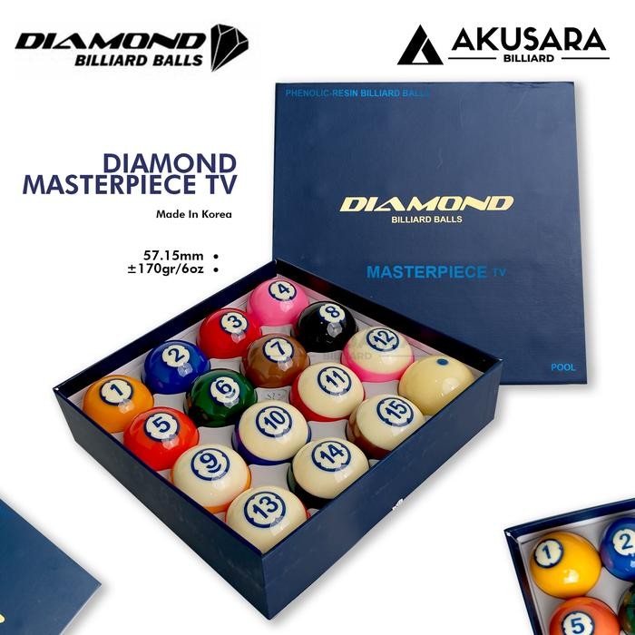 Bola Billiard Diamond Erie Billiard Ball 9 Feet