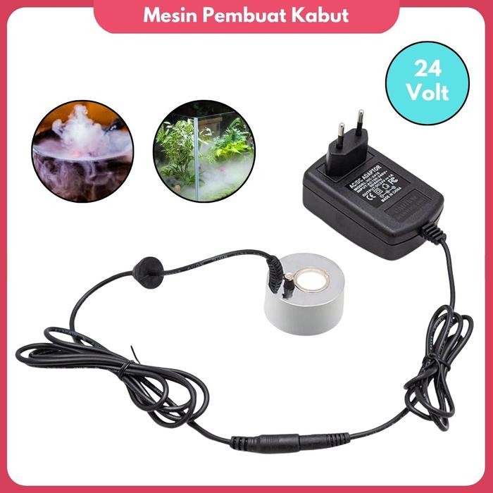 Siap Kirim Mesin Pembuat Kabut Mini Ultrasonic Mist Maker - Humidifier Aquarium
