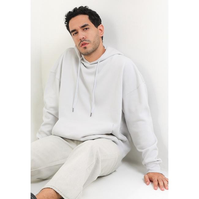 Hush Puppies Hoodie Pria Pl Fuzzy Beige