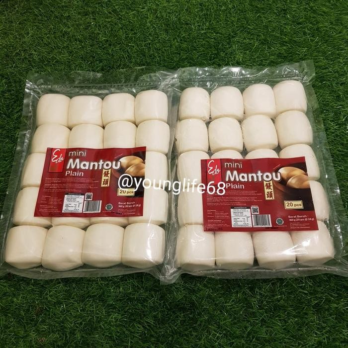 

IGIH- Mantou Edo Mini Plain Isi 20