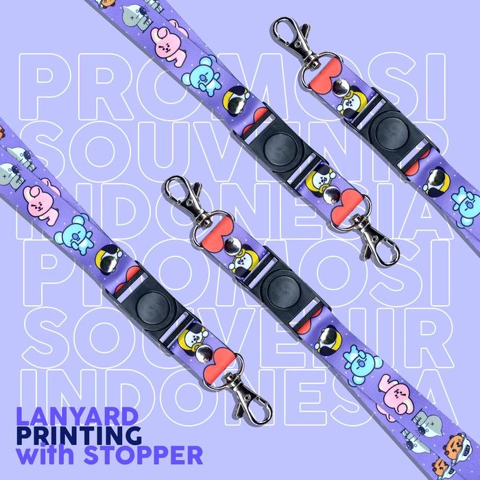 New lanyard / tali id card printing custom design