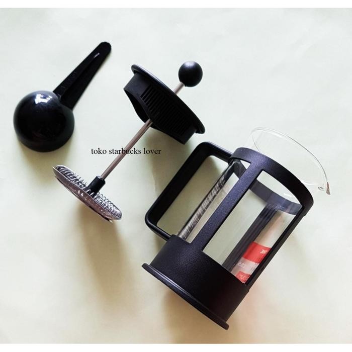 Starbucks Bodum French Press 3 Cup Black Tall Coffee Maker