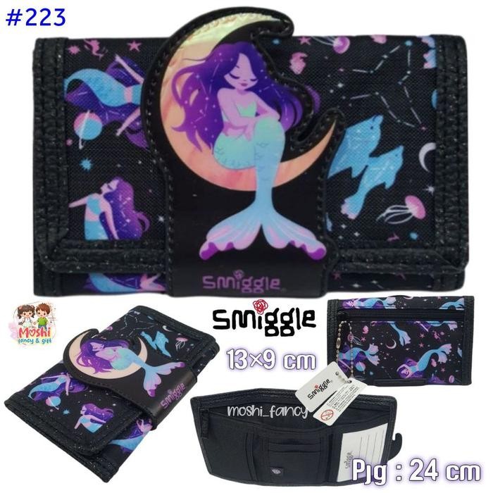 (Allthebest) Dompet Smiggle Anak / Dompet Lipat Smiggle Anak Laki-Laki Perempuan