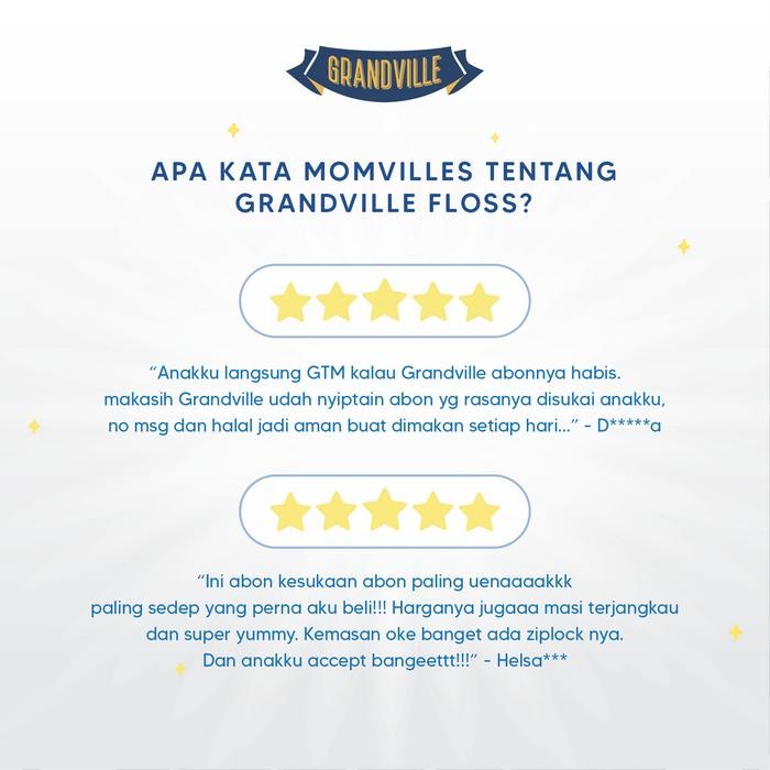 

Baru Grandville Abon Ayam Crunchy Double Pack Spicy Non Msg Gluten Free