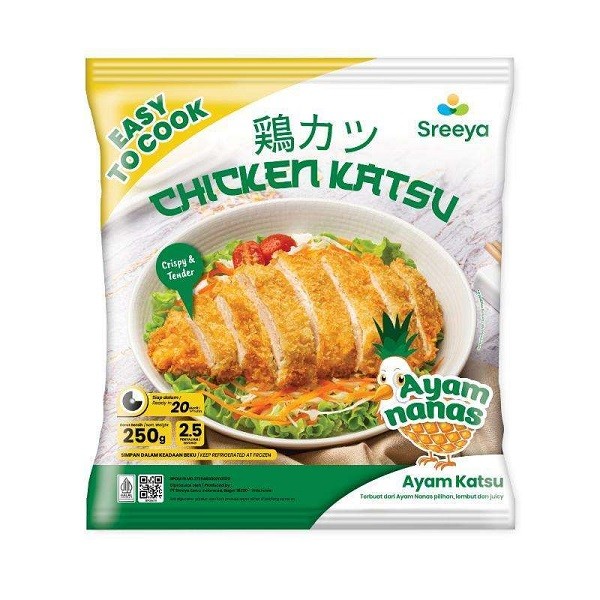 

AYAM NANAS EASY TO COOK KATSU 250 GR