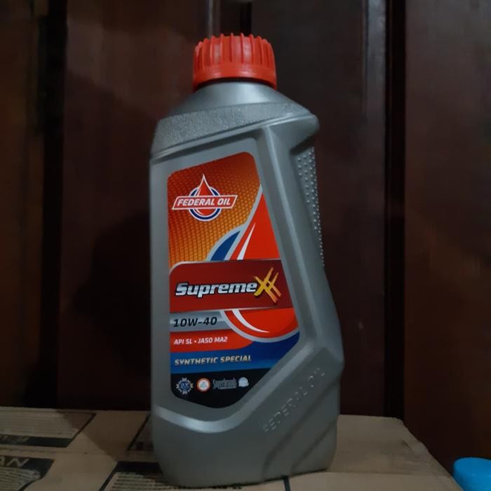 Oli Federal Supreme XX 30 10W-30 API SL JASO MA2 SYNTHETIC SPECIAL 0.8