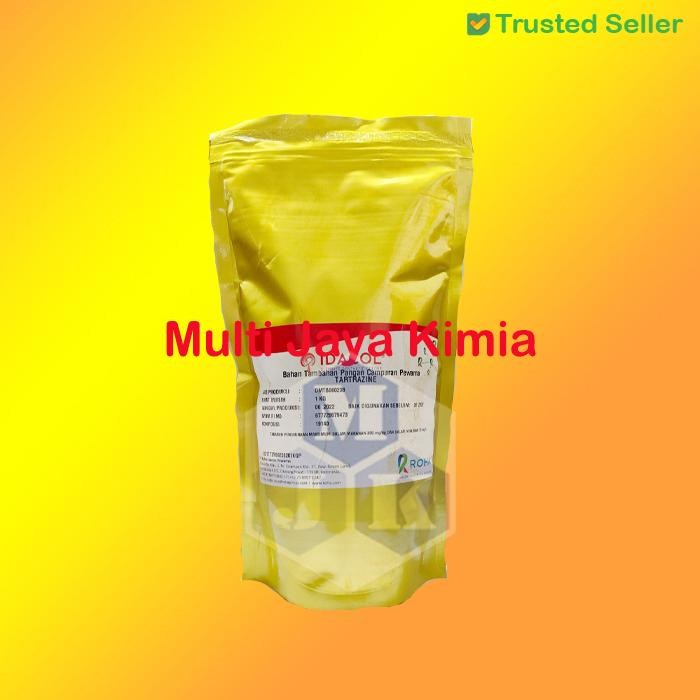

LEZAT- Pewarna Makanan Tartrazine / Tartrazina 1Kg Ex Lokal Roha