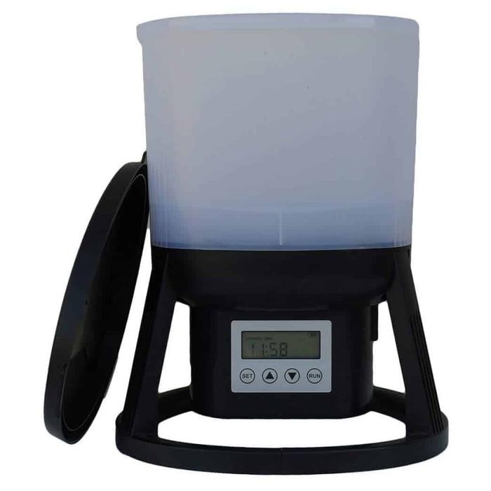 SIAP KIRIM SUNSUN AUTOFEEDER 6KG AUTO FEEDER POND KOI FISH FEEDER