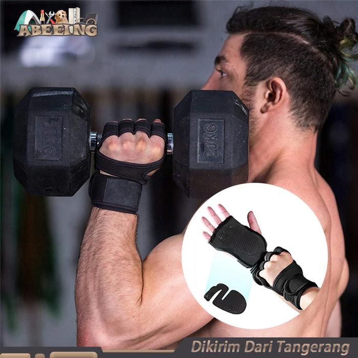 ASLI 1 P Sarung Tangan Gym Pria Wanita Alat Fitness OlahTangan READY STOCK