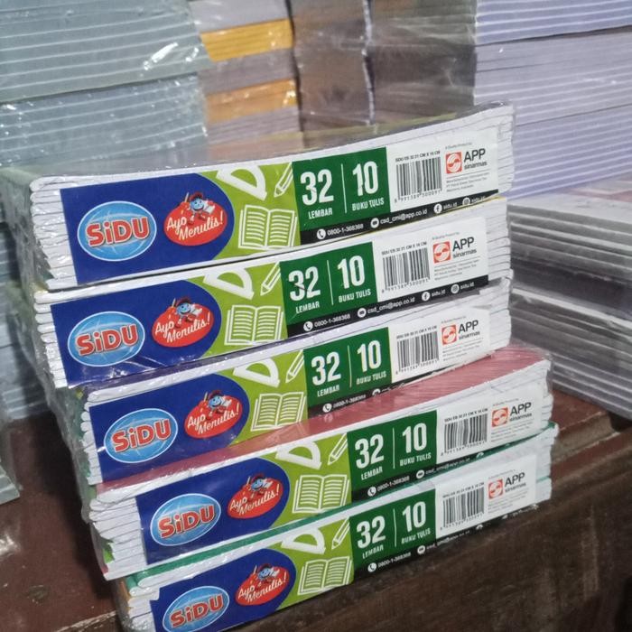 

Melayani Faktur Pajak! Buku Sidu 32/Buku 32 Lembar/Buku Sinar Dunia 32 Lembar/Buku Tulis