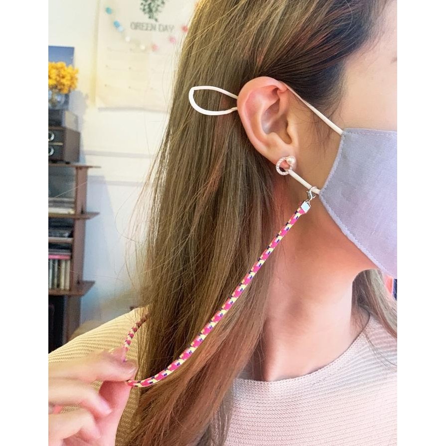 

promo tali masker korea lanyard handmade premium - model import limited