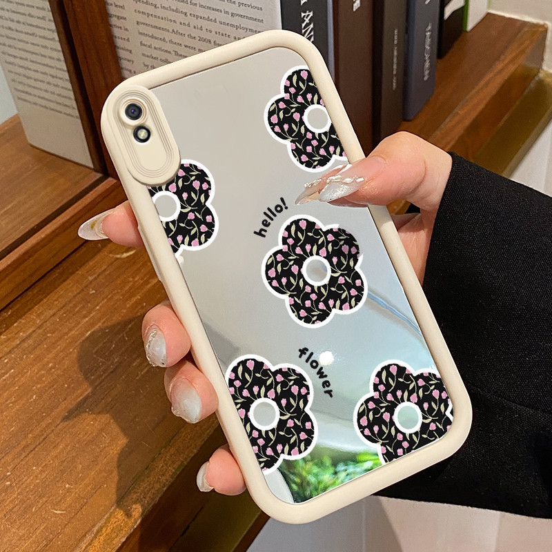 Casing Hp Xiaomi Redmi 9A Redmi 9i Redmi 9T Redmi 9 Power Case Casing pola bunga Kasing HP Cesing Si
