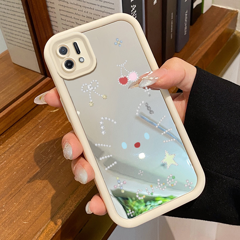 Casing Hp OPPO A16K OPPO A16E Case Casing pola kucing berlian Kasing HP Cesing Silikon Softcase cerm
