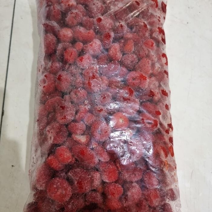 

NATURE- Promo Murah 500Gr Raspberry Import Frozen Buah Beku Raspberry Import