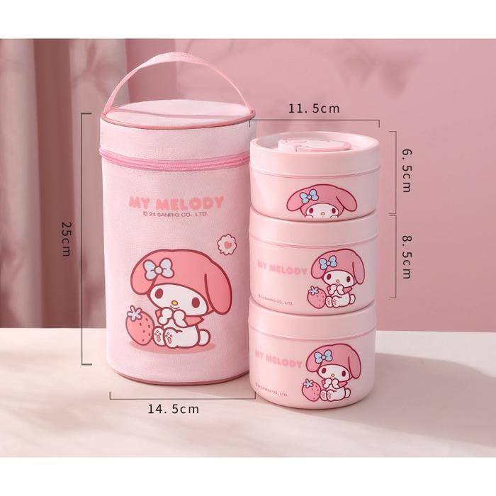 Rantang Makan Tahan Panas / Rantang Susun Stainless Anti Tumpah