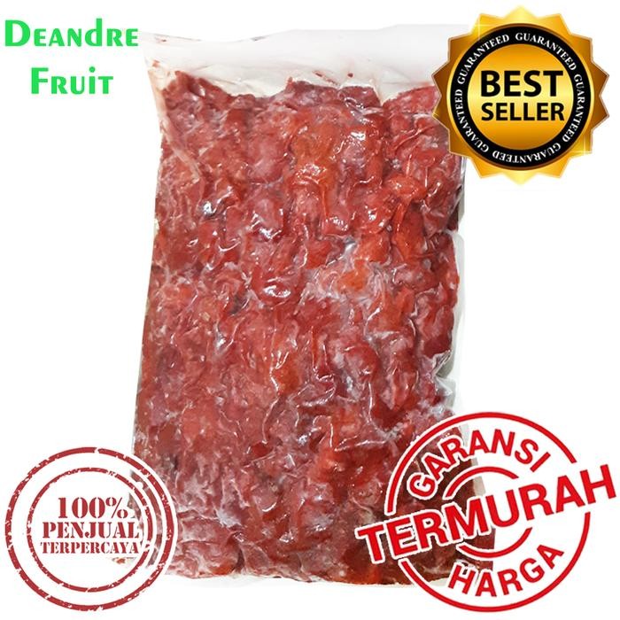 

NATURE- Pasti Murah 1Kg Raspberry Merah Frozen Buah Beku Iqf Raspberry