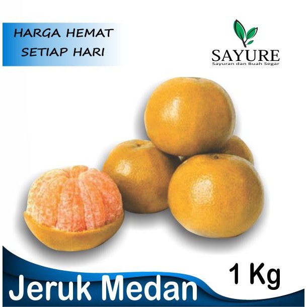 

NATURE- Jeruk Medan Fresh Super Manis 1 Kg