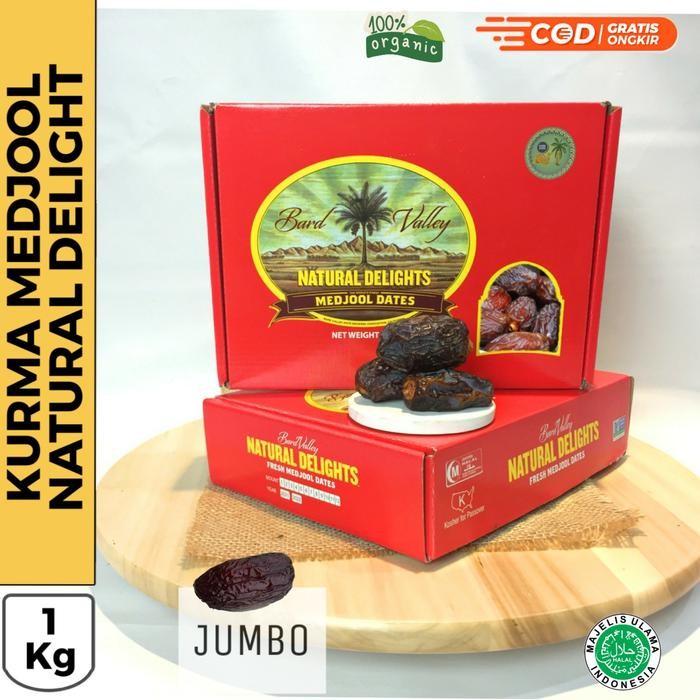 

NATURE- Kurma Medjool Natural Delights 907 Gram Asli California Bukan Repack